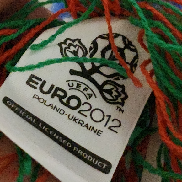 Adidas "Italia" Scarf UEFA Euro 2012 Poland-Ukraine - Picture 2 of 3